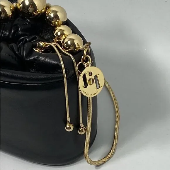 Rosantica Brick Leather Bucket Bag - Picture 11 of 11